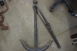 Ancora ammiragliato in ferro fine 800