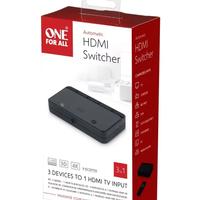 HDMI Switcher collega fino a 3 dispositivi alla TV