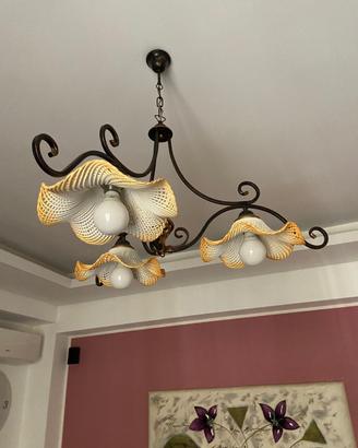Lampadario country