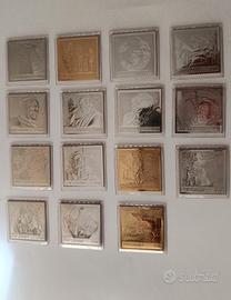 Francobolli laminati 