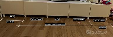 Mobili soggiorno IKEA BESTA