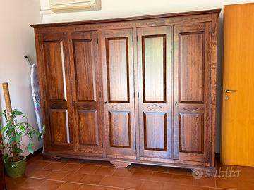 Armadio in legno vintage