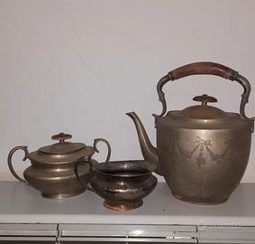 set tè vintage royale sheffield 