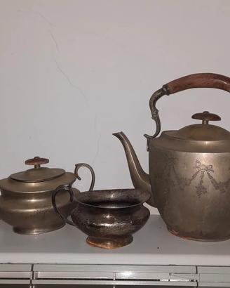 set tè vintage royale sheffield 