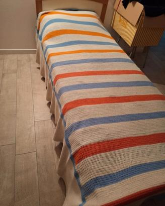 coperta fatta a mano uncinetto 