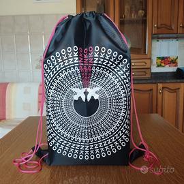 Pinko Sacca Dust bag nera con logo 35X50 cm Nuova