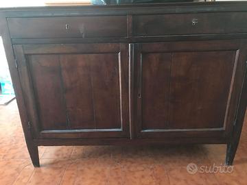 credenza in ciliegio '800