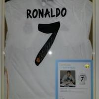 Divisa Real Madrid autografata Cristiano Ronaldo