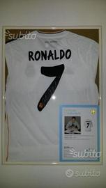 Divisa Real Madrid autografata Cristiano Ronaldo