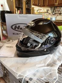 Casco integrale HJC C10 XS nuovo nero lucido