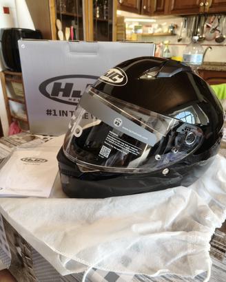Casco integrale HJC C10 XS nuovo nero lucido