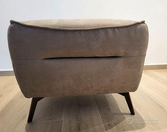 Pouf beige da salotto