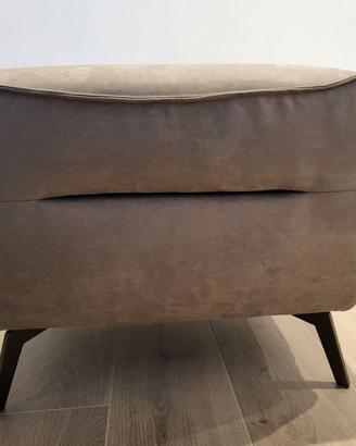 Pouf beige da salotto