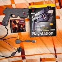 Time Crisis PS1 + Pistola Namco G-Con45