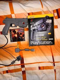 Time Crisis PS1 + Pistola Namco G-Con45