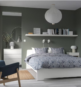 Strutt. Letto Completa IKEA ASKVOLL 140x200 LÖNSET