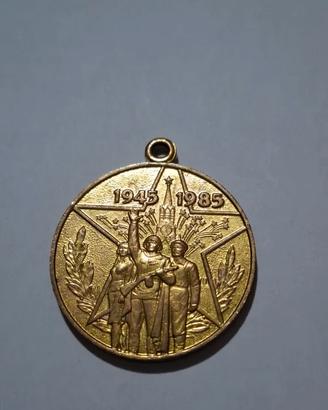Medaglia sovietica URSS 1985 – 40 anni della Vitto