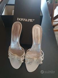 sandaletto con strass come nuovo