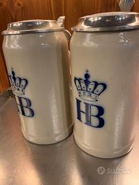 Boccale litri vintage hb