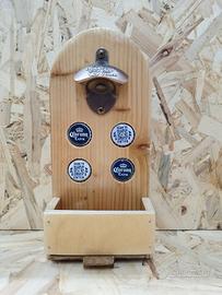 Apribottiglie da muro artigianale personalizzabile