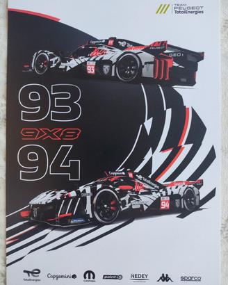 Cartolina PEUGEOT Hyprecar 6 H Imola 2026Cartoline