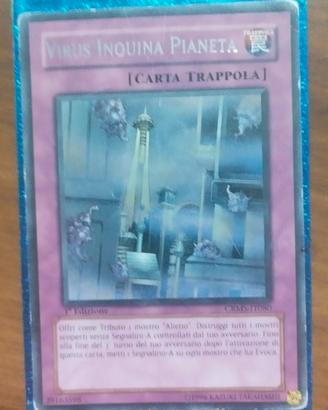 YU-GI-OH! CARD: VIRUS INQUINA PIANETA (CRMS-IT080)