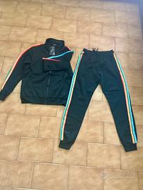 Tuta nera M&2 Sport Collection completa