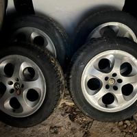 Cerchi e gomme invernali alfa 5x100