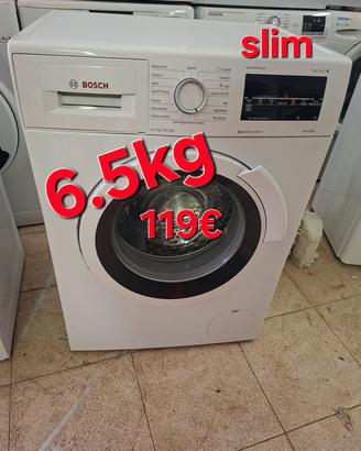 Lavatrice bosch 6.5kg slim 1200 giri 