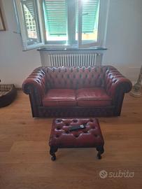 Divanetto chesterfield vintage