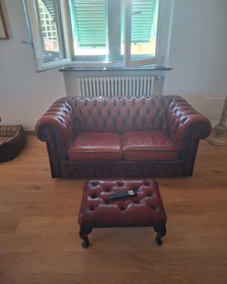 Divanetto chesterfield vintage