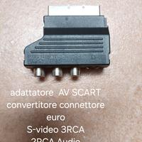 Adattatore AV scart