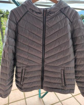 piumino donna leggero misura L grigio 