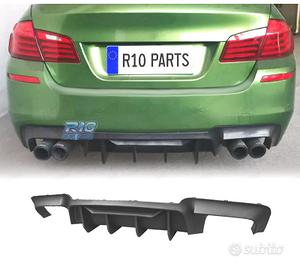 DIFFUSORE BMW F10 LOOK COMPETITION NERO OPACO