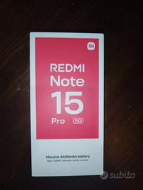 NUOVO Xiaomi Redmi Note 15 PRO 5G 12GB 512GB