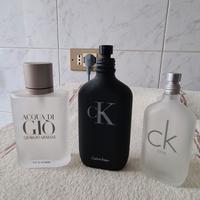 Bottiglie vuote Eau de Toilette 