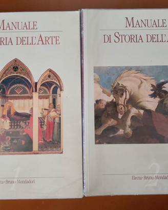 Manuale di Storia dell'Arte vol 1 e 2 ed Mondadori
