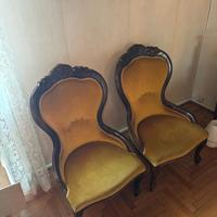 Coppia di poltroncine