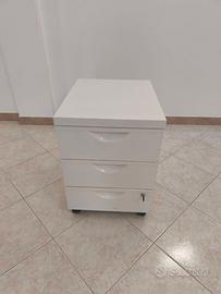 Cassettiera Ikea Erik bianca