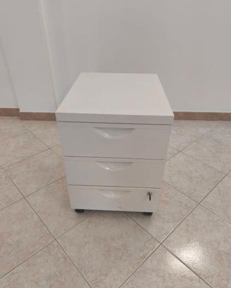 Cassettiera Ikea Erik bianca