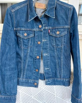 giubbotto jeans telato