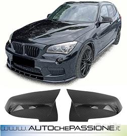 Calotte specchietti carbon look Bmw X1 E84
