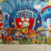 Sfondo compleanno paw patrol