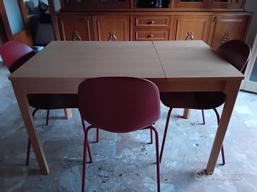 Tavolo per 4/6 persone Ikea 80x120 allungabile