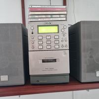 Sony PMC D305L mini stereo hi-fi cd/radio/cassette