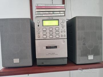 Sony PMC D305L mini stereo hi-fi cd/radio/cassette