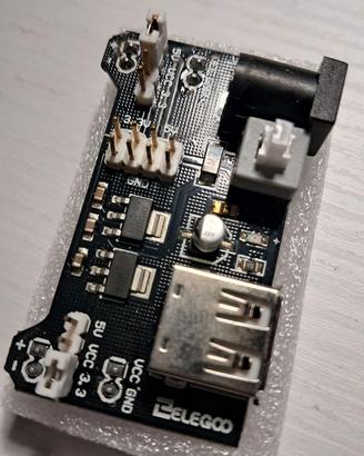 MODULO MB102 ALIMENTATORE PER BREADBOARD DC 3,3V 5