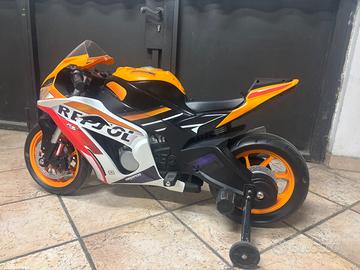 Moto elettrica  replica repsol