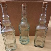 bottiglie in  vetro colorato