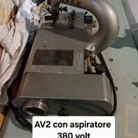 Scarnitrice AV2 con aspiratore
